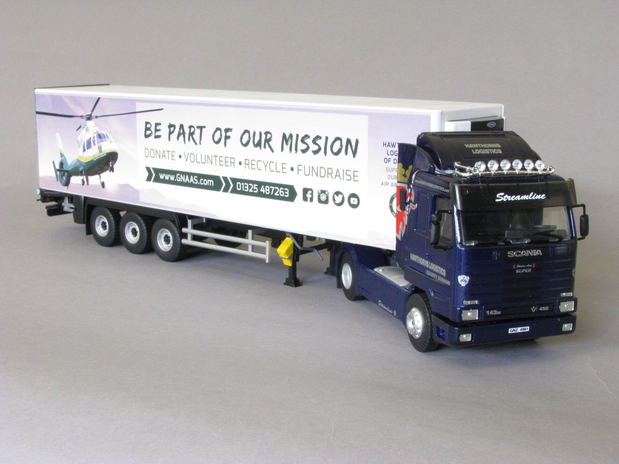 Model Truck and Trailer